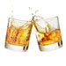 Denver Etched Street Grid Whiskey Glasses