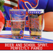 Boise State University Pint Glasses - Full Color Boise State Broncos Logo & Campus Map Gift Idea College Grads and Alumni (Set of 2)