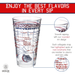 Gonzaga University Pint Glasses - Full Color Spike The Bulldog Logo and Campus Map Gonzaga College Grads and Alumni (Set of 2)