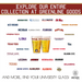 Florida State University Seminoles College Pint Beer Glasses (Set of 2), 16 oz – Full-Color Logo + Campus Map