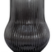 Ripple Vase Rounded Wide Base Custom 19 cm (Set of 1) Gray