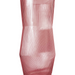 Ripple Vase Angled Custom 28 cm  (Set of 1) Pink