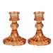 Tall Candle Holder - 10.2cm (Set of 2) -  Coffee