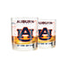 Auburn University Whiskey Glass Set (2 Low Ball Glasses)