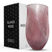 Ripple Vase Rounded Custom 28 cm (Set of 1) Pink