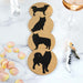 Siberian Husky Cork Drink Coasters - Set of 4