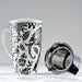 Elephant Coffee and Tea Mug With Ceramic Lid + Infuser (16oz)