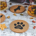 French Bulldog Cork Coasters (Set of 4)