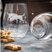 Labrador Retriever Stemless Wine Glasses